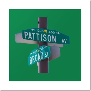 Broad and Pattison Sign Posters and Art